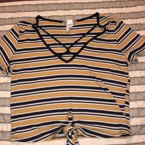 Sage short sleeve top